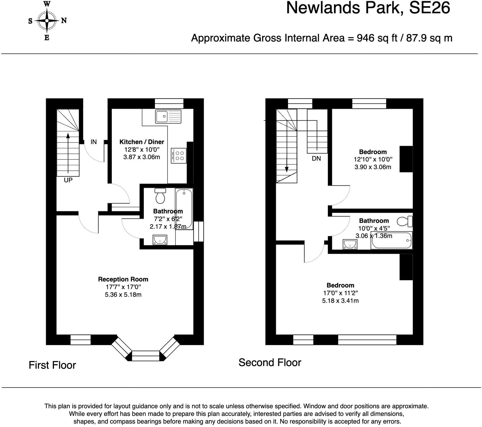 Newlands Park, London, SE26 floorplan