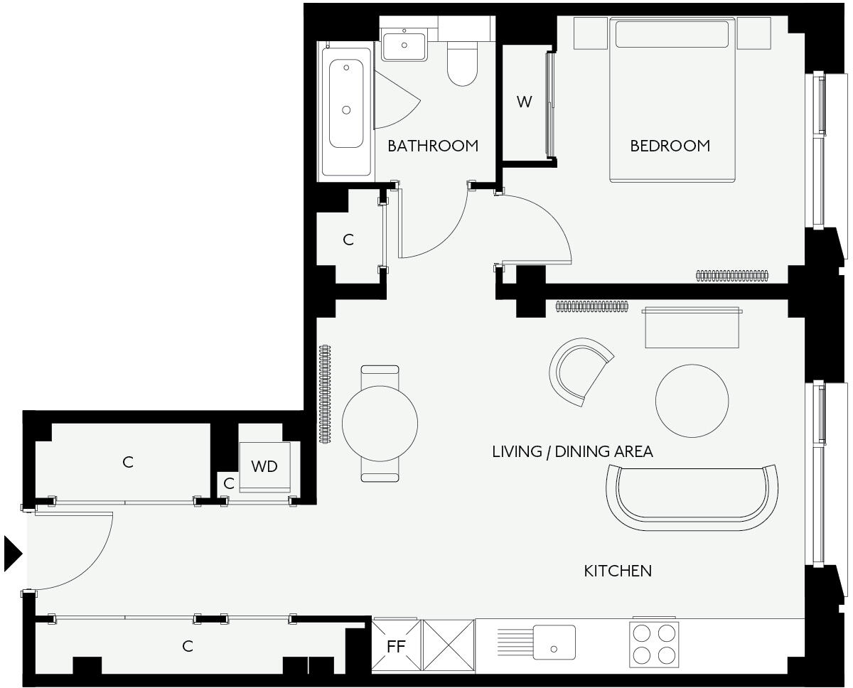 Eades Apartments, Selborne Road, London, E17 7GD floorplan