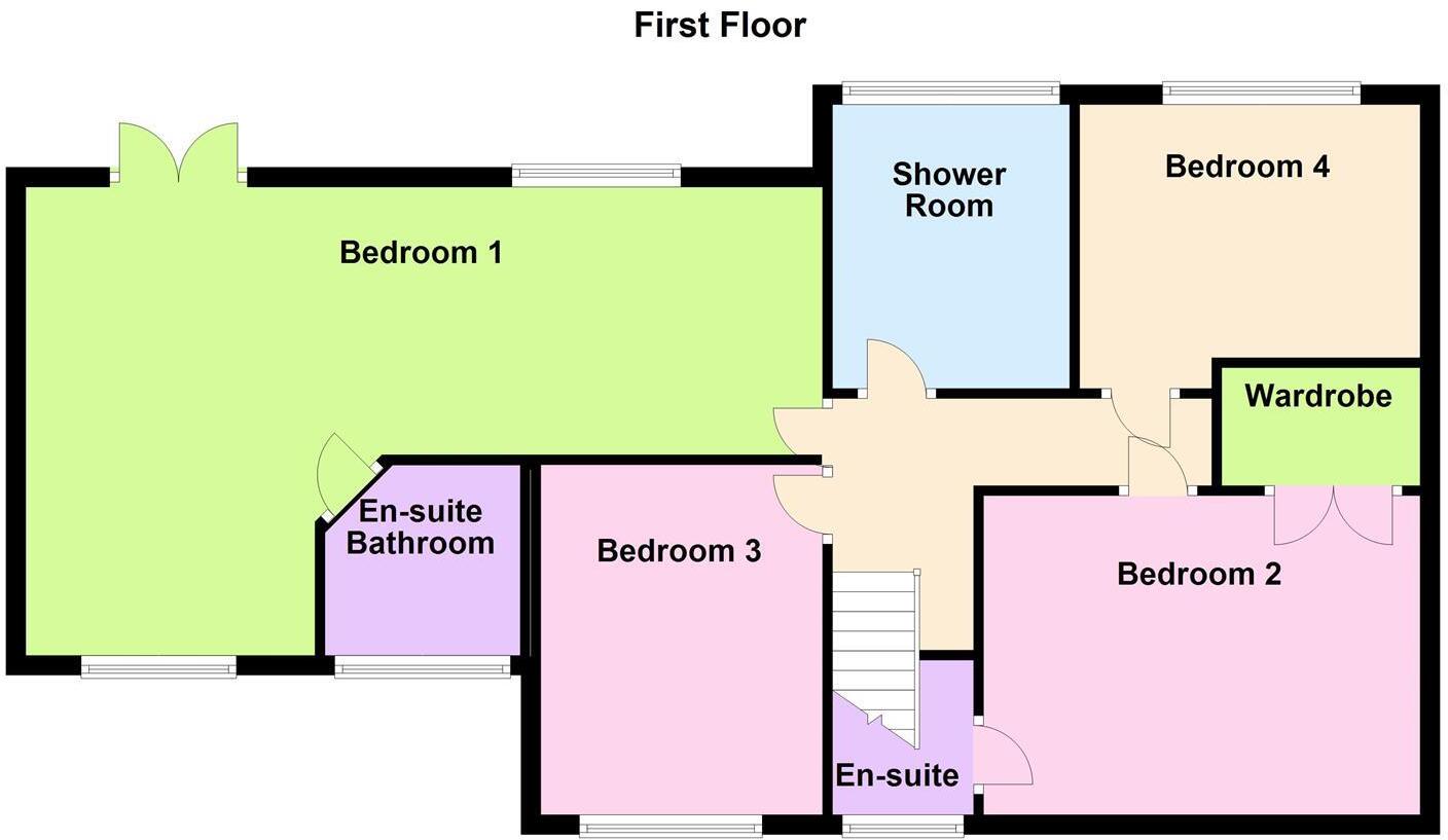 Long Meadow, Wigston floorplan
