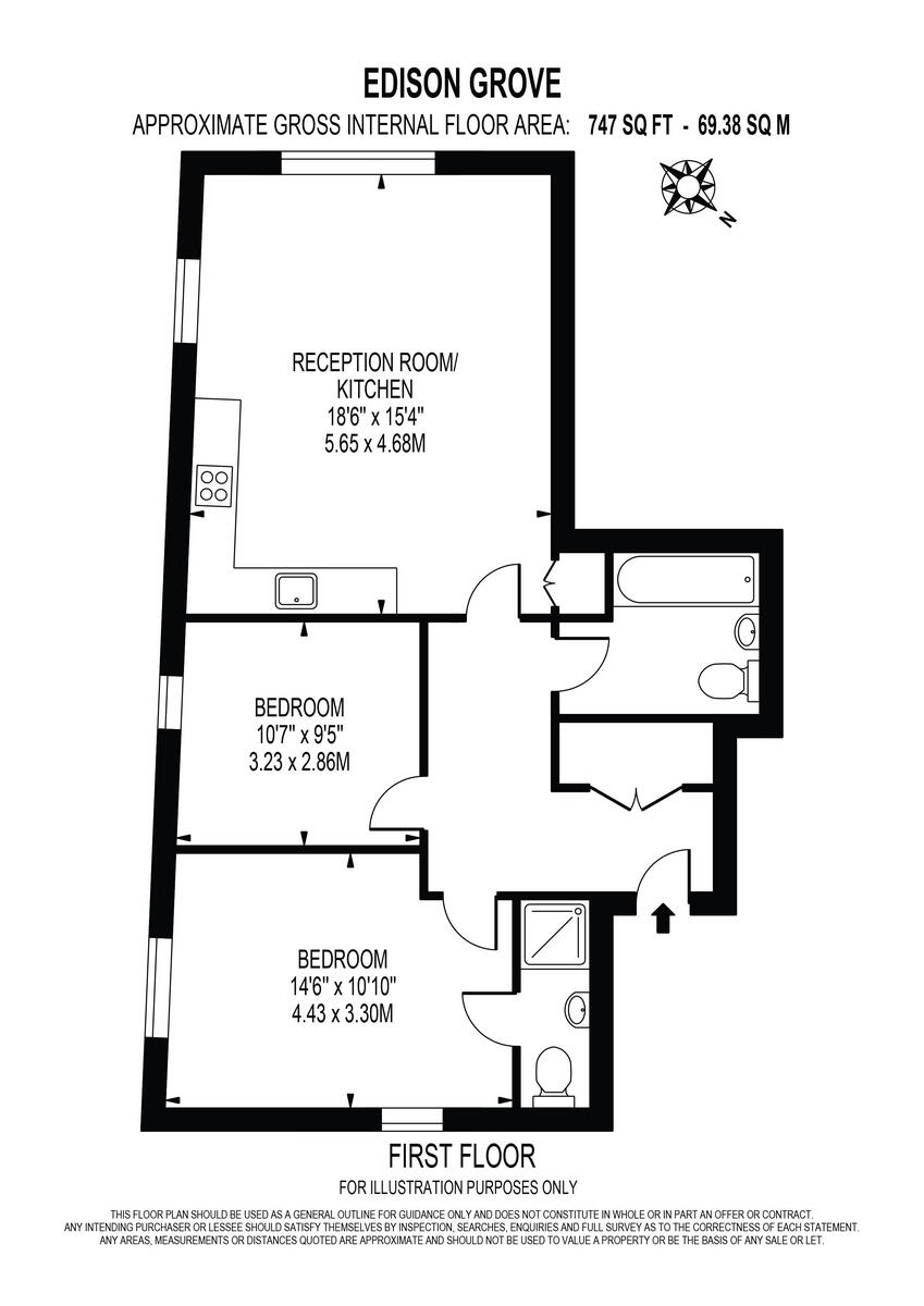 Edison Grove, London floorplan