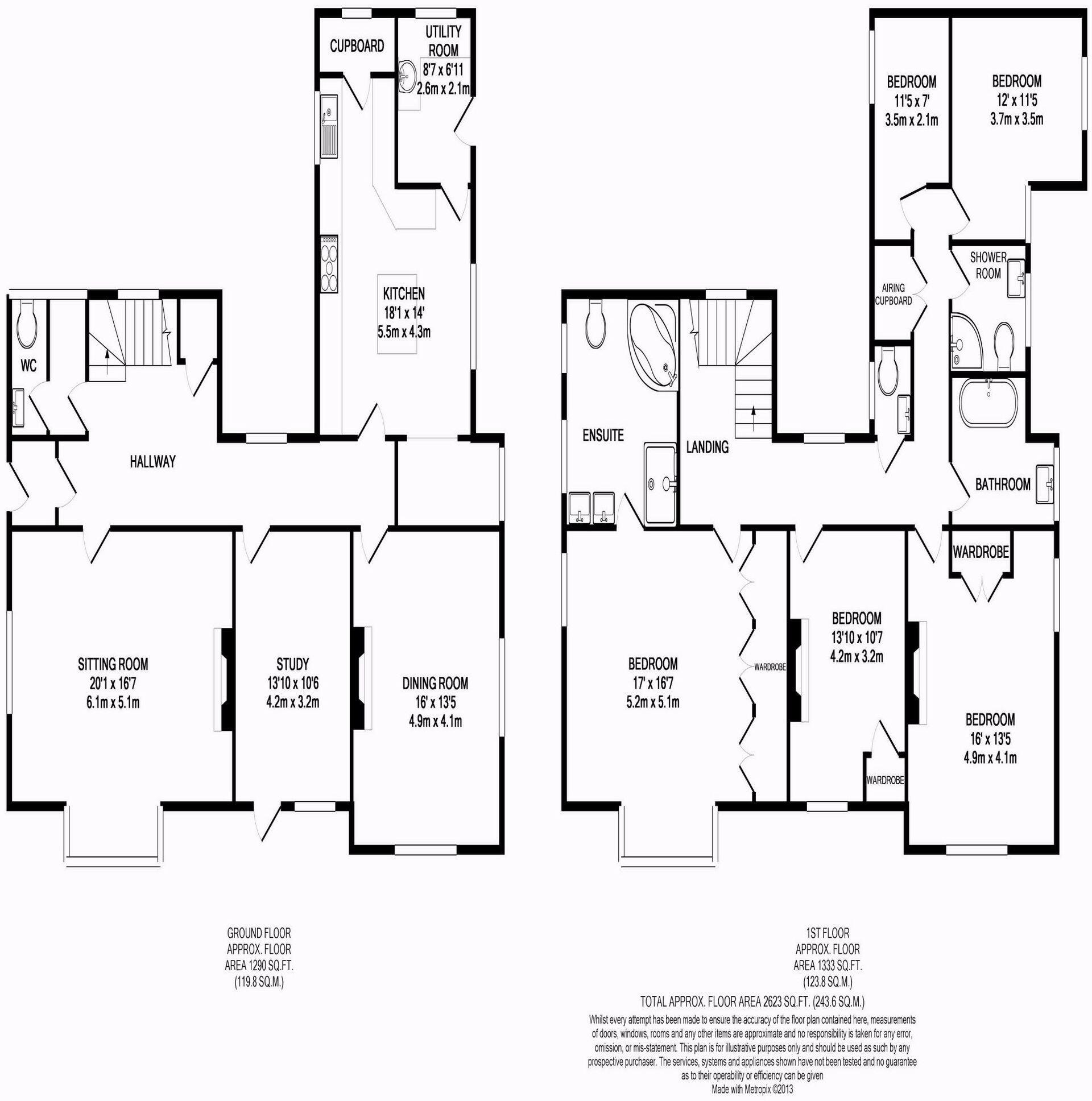 Stockton Avenue, Fleet, GU51 floorplan