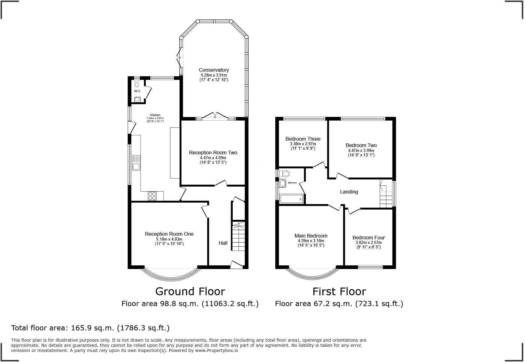 Grove Park Road, London, SE9 floorplan