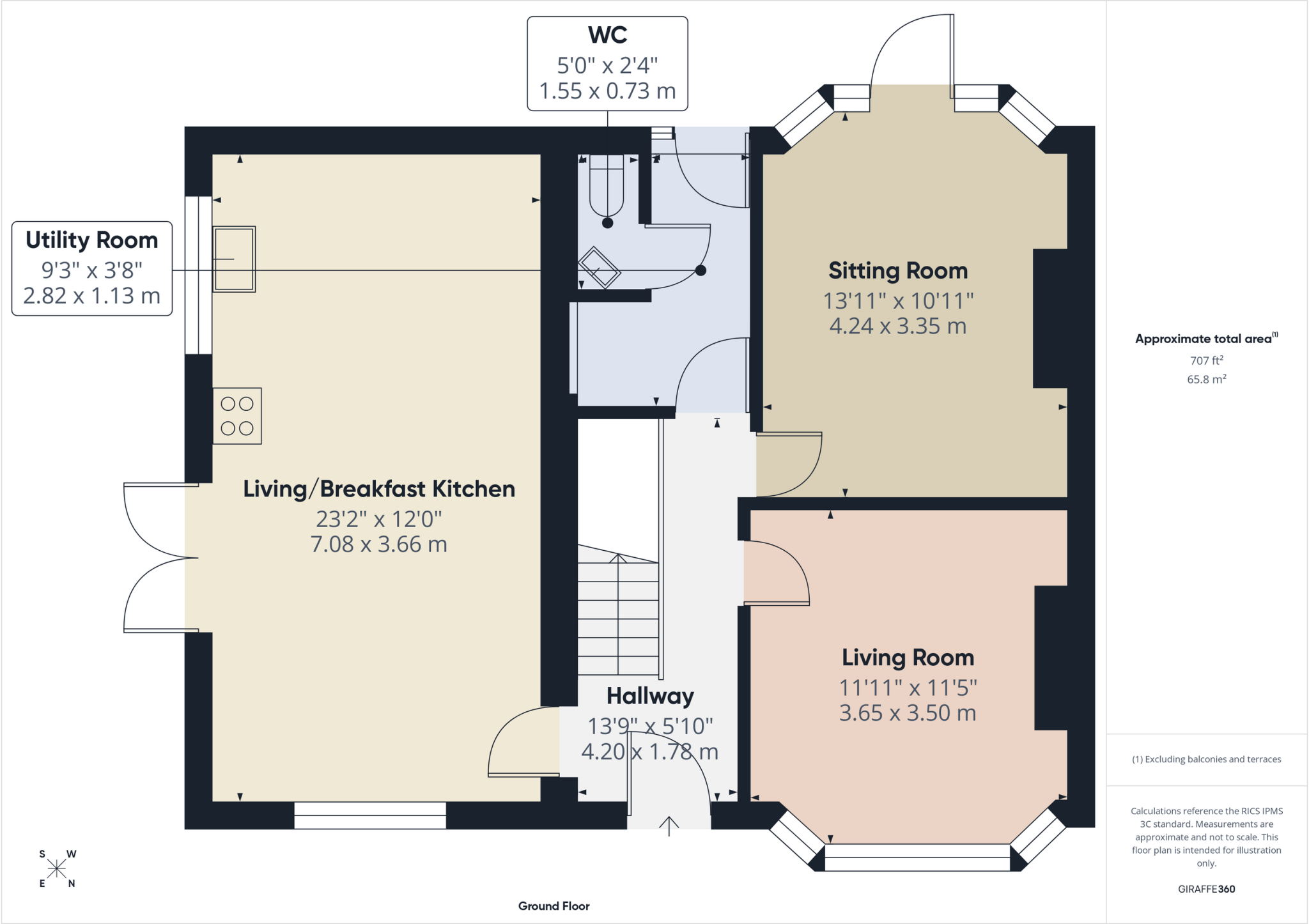 The Pingle, Spondon floorplan