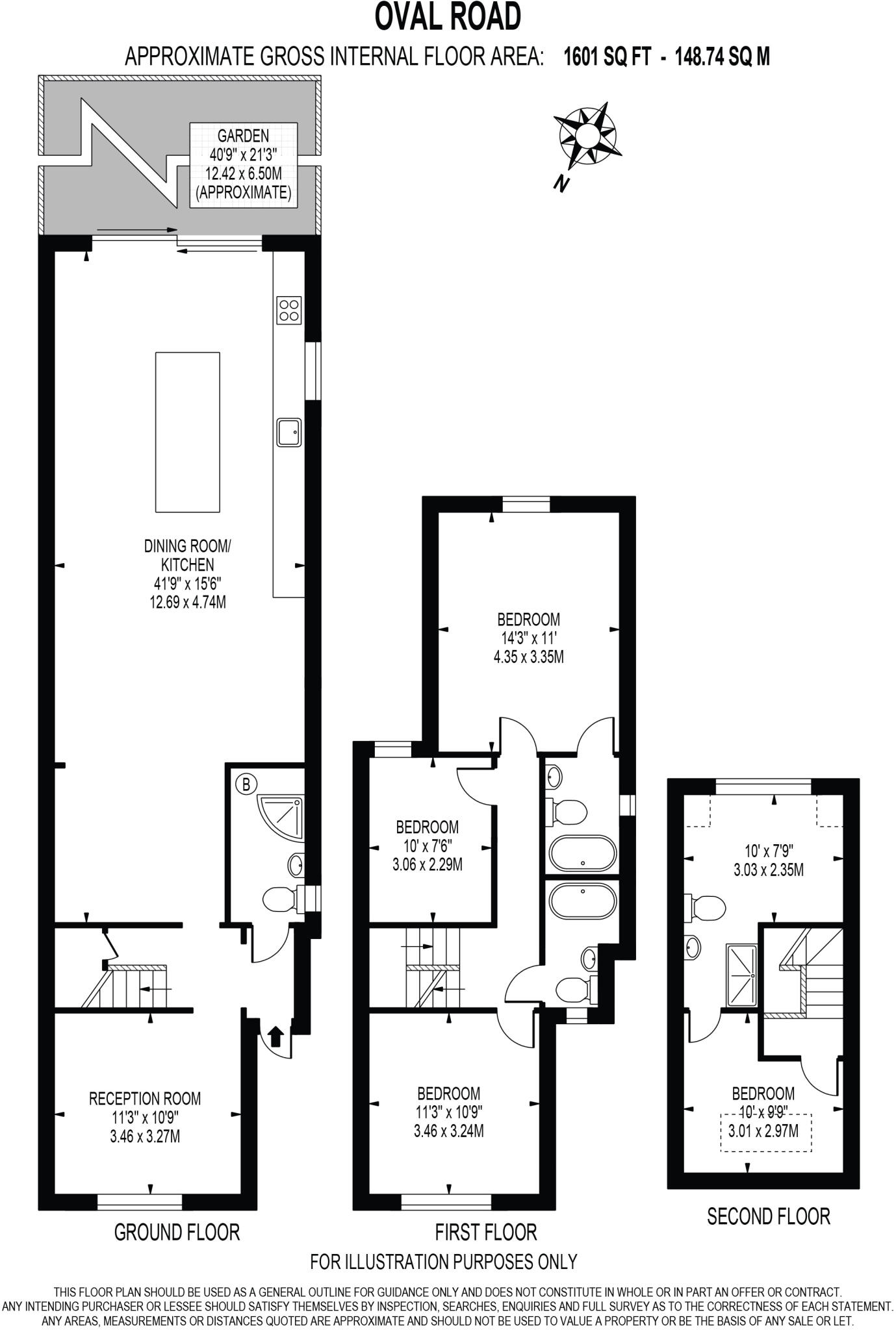 Oval Road, East Croydon floorplan