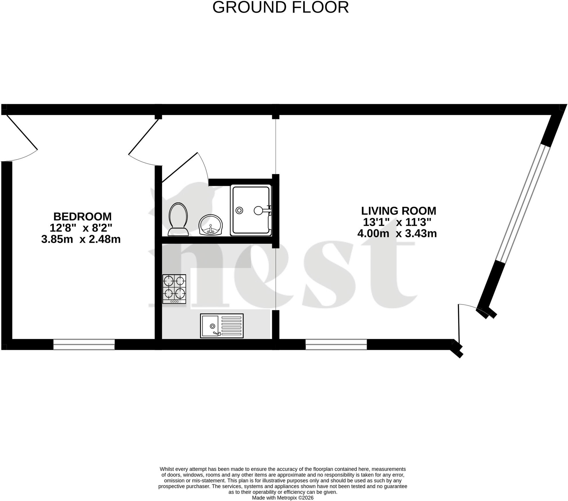 Cannon Court, Bridgwater floorplan