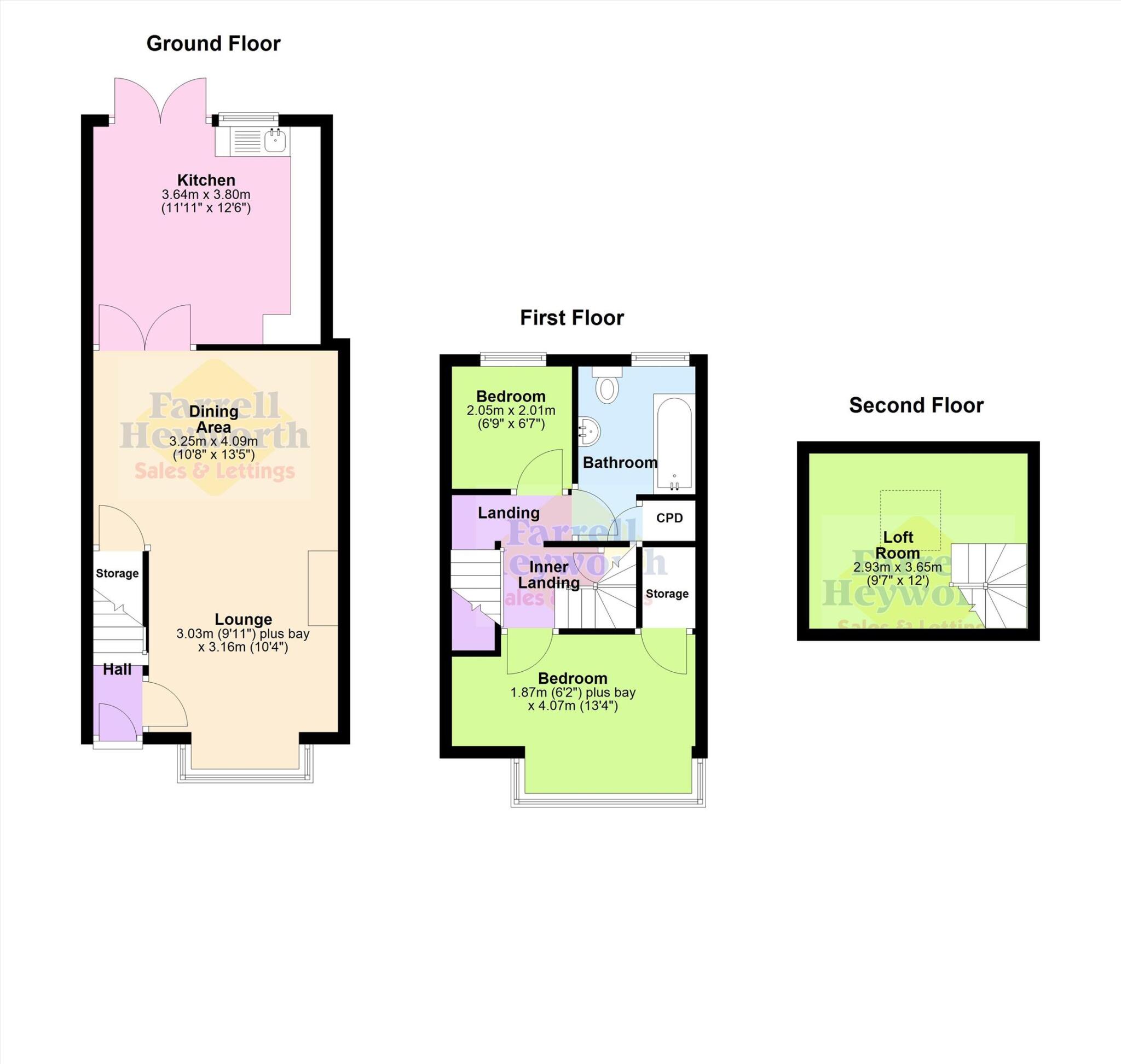 Whalley Lane, Blackpool floorplan