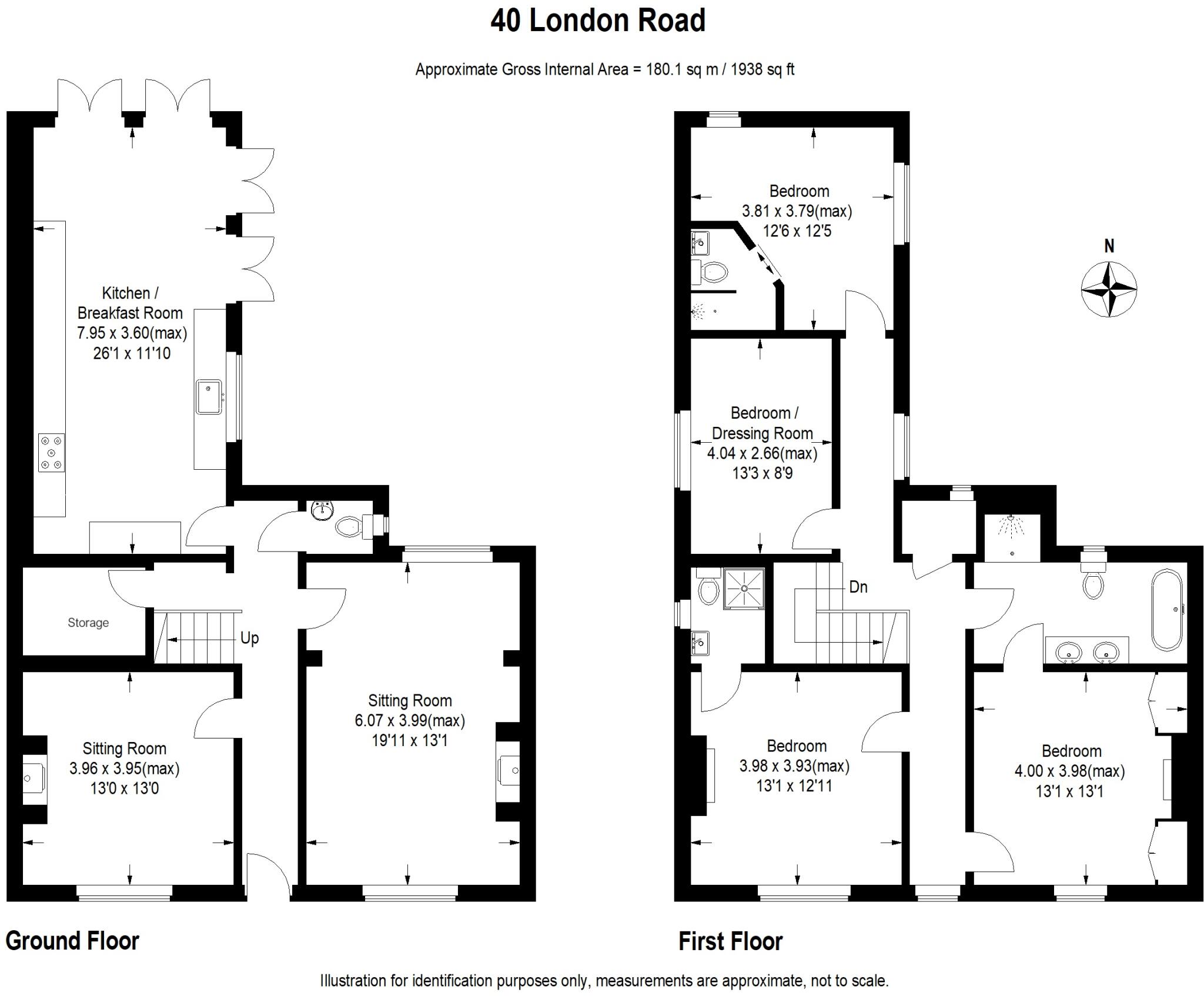 London Road, Marlborough, SN8 floorplan