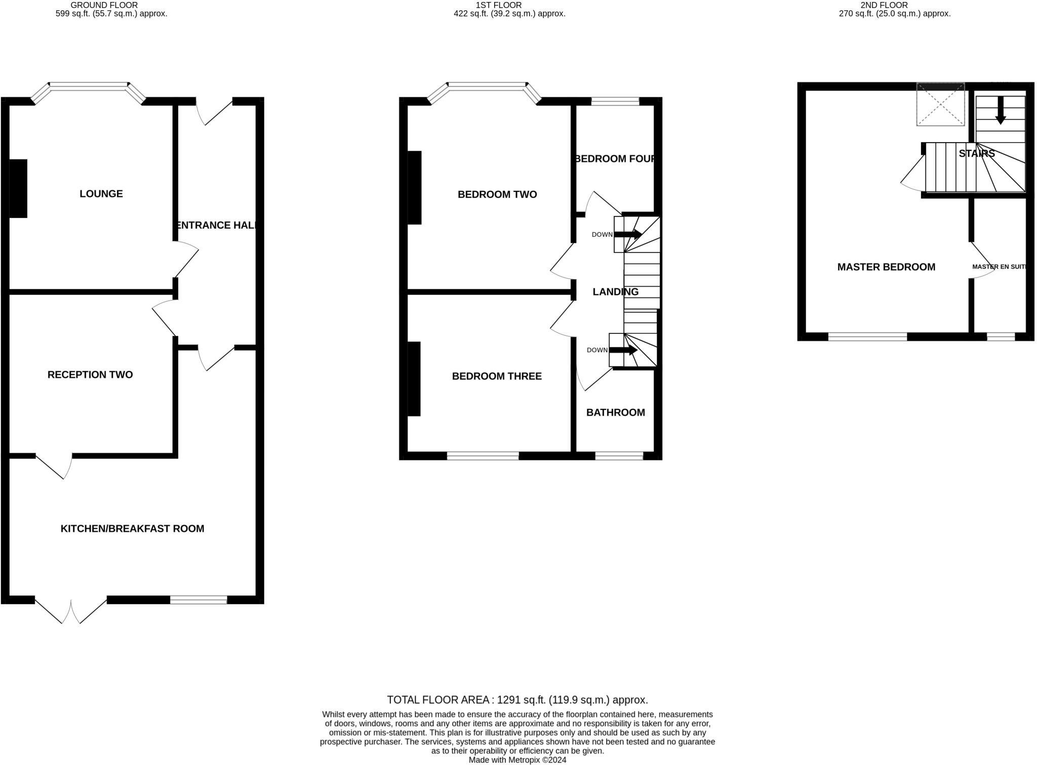 York Street, Cardiff, CF5 floorplan