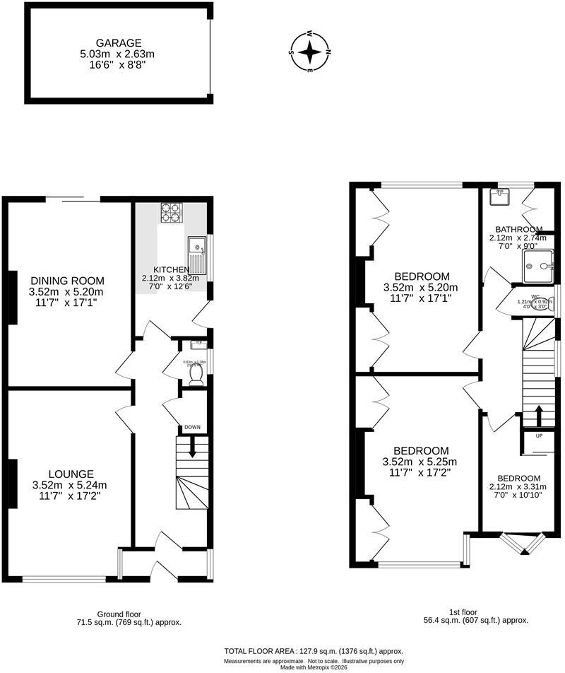Farm Road, South Sutton floorplan