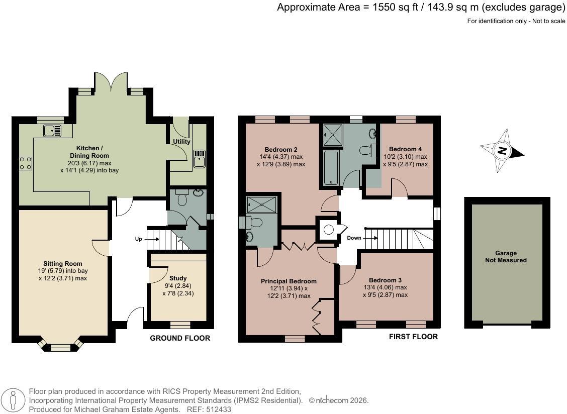 Threads Lane, Buckingham, Buckinghamshire, MK18 floorplan