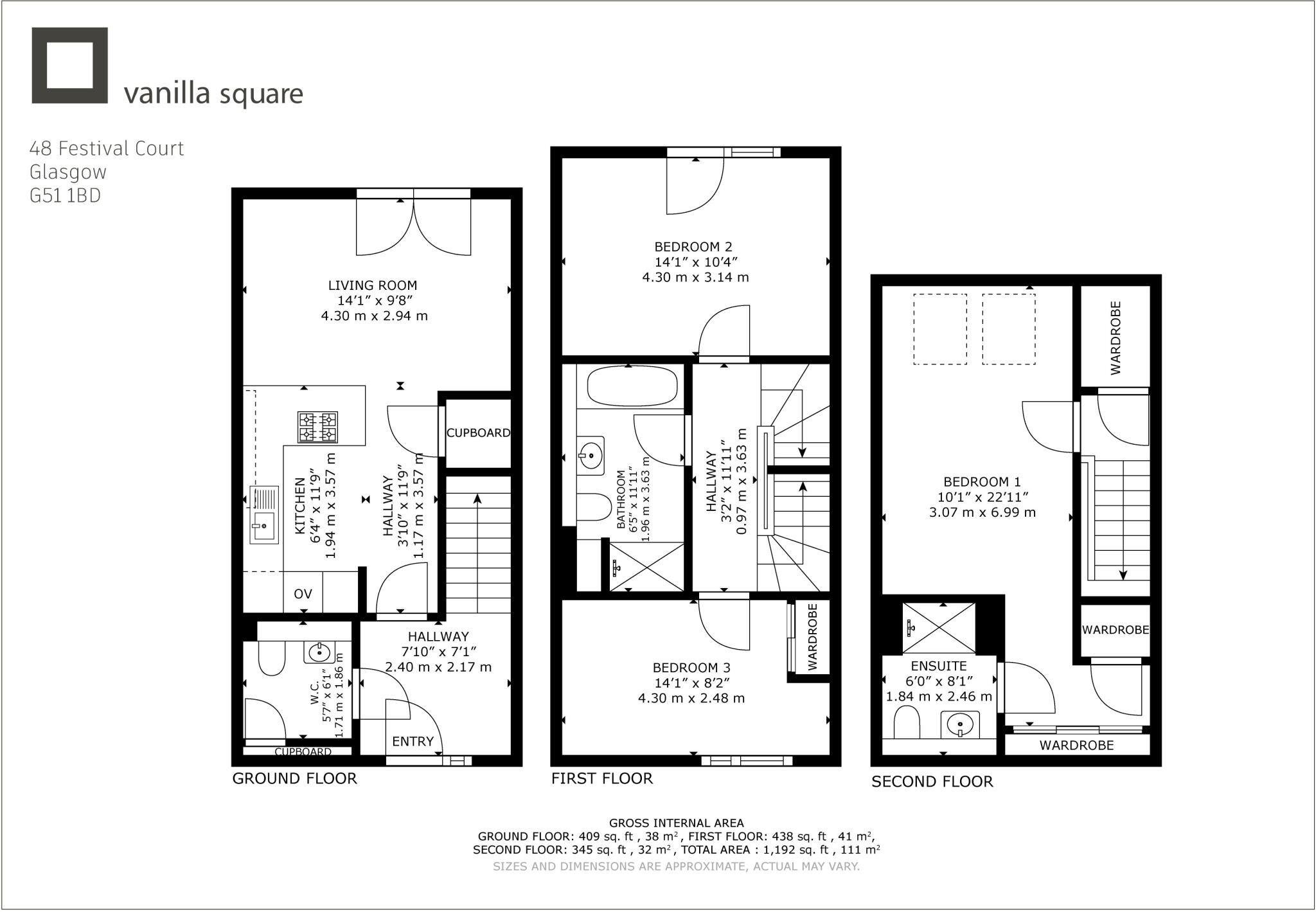 Festival Court, Festival Park floorplan