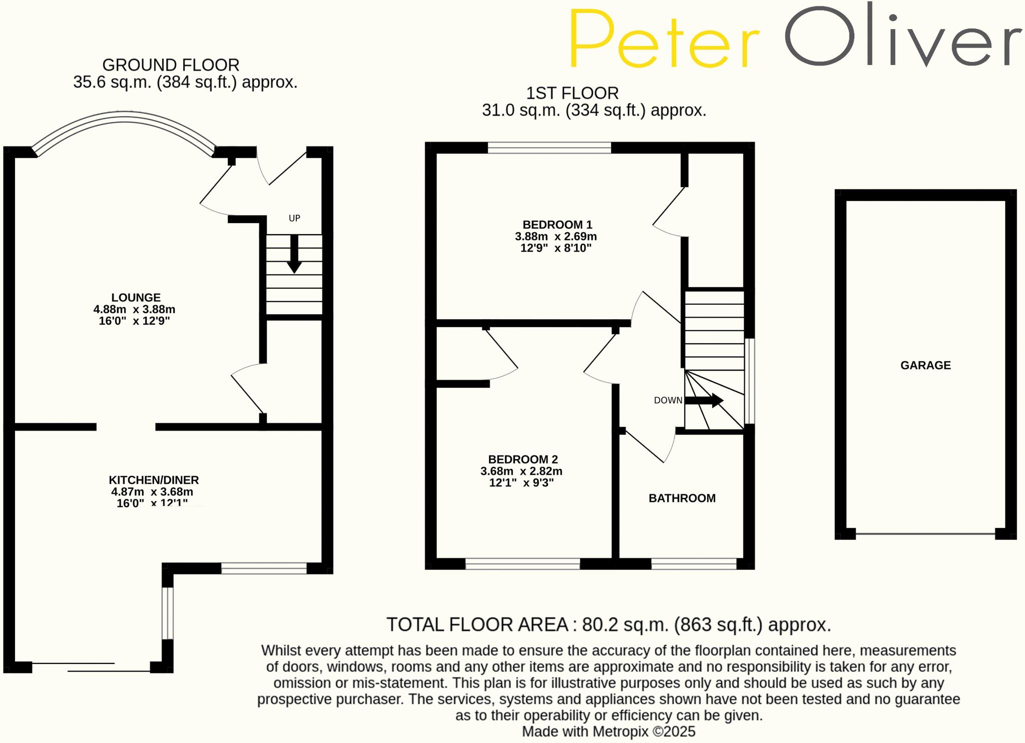 The Dene, Uckfield floorplan
