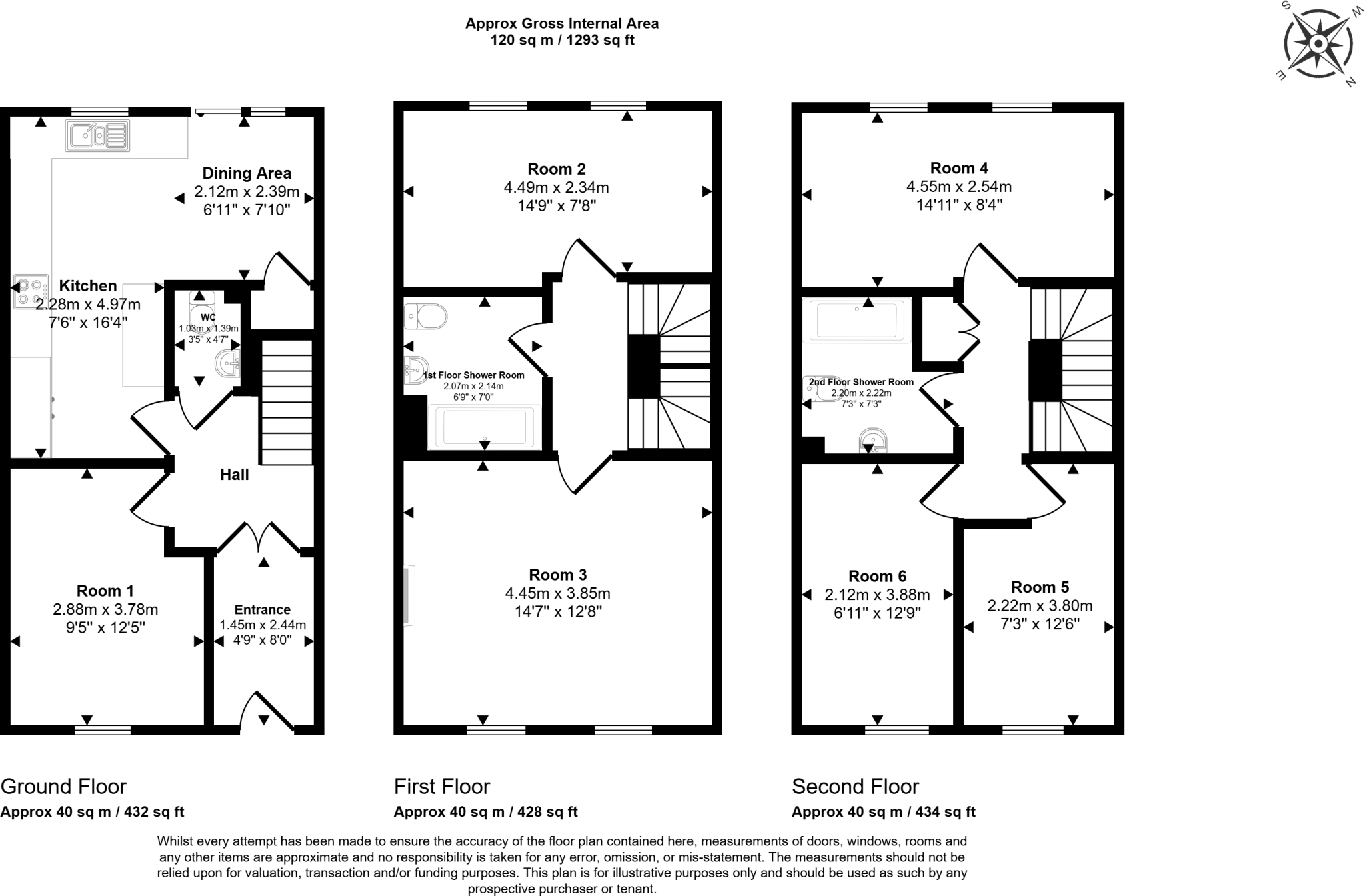 Royal Crescent, Exeter floorplan