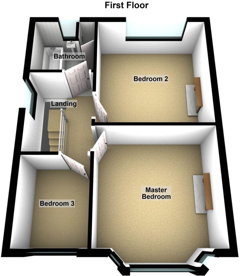 Lyndham Avenue, Stapenhill, Burton-on-Trent, DE15 floorplan