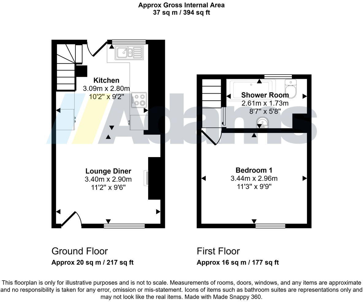 Castle Road, Halton Village floorplan