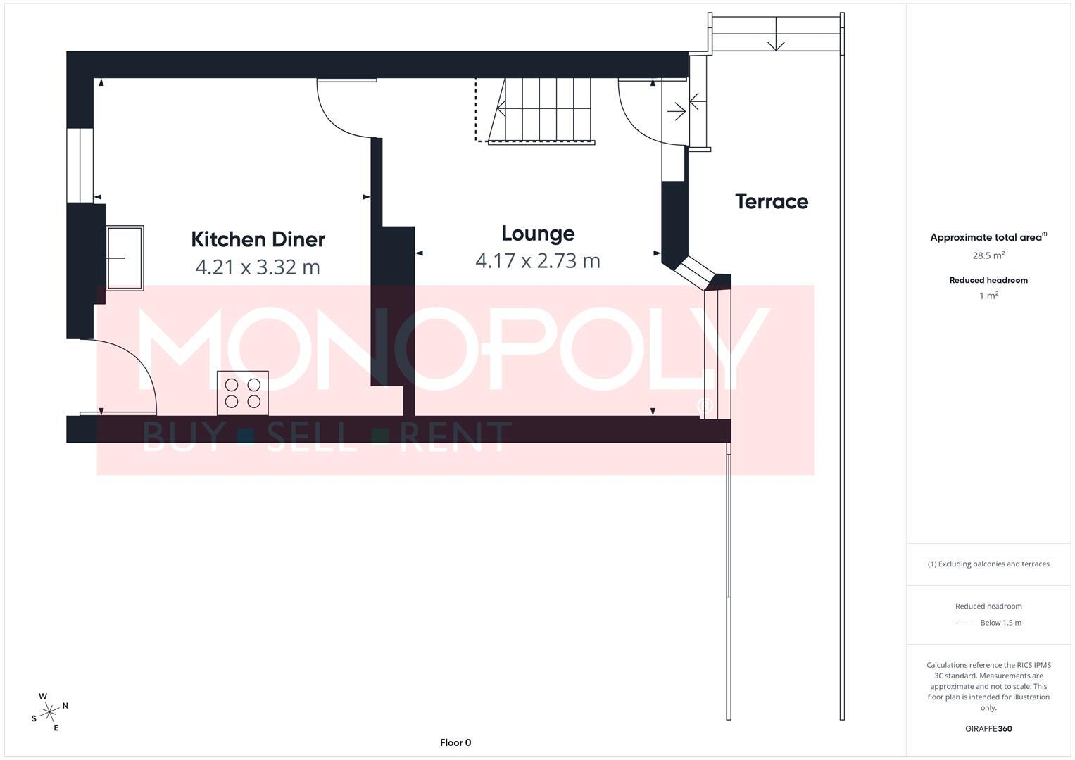 St. Hilarys Terrace, Denbigh floorplan