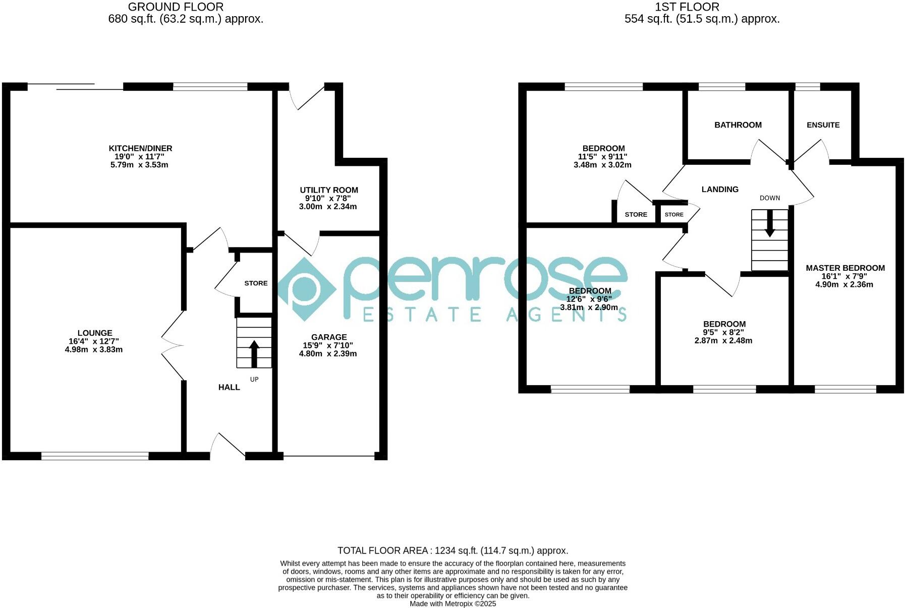 Kentwick Square, Houghton Regis floorplan
