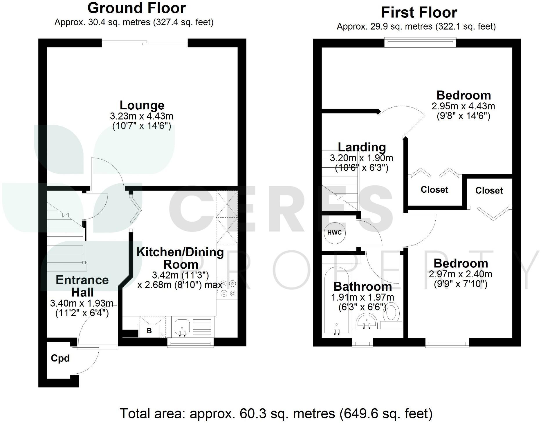 5, Saxon Court floorplan