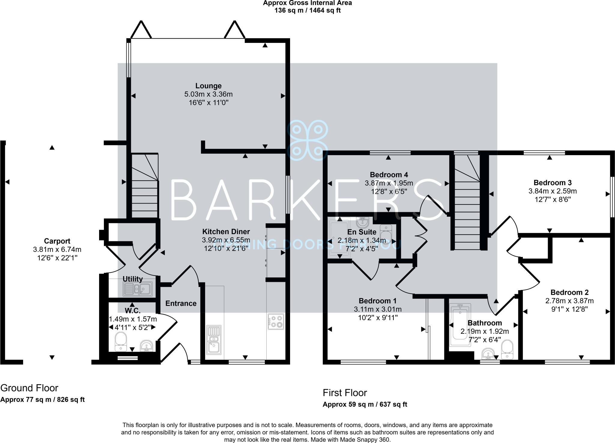 Spinners Avenue, Scholes floorplan