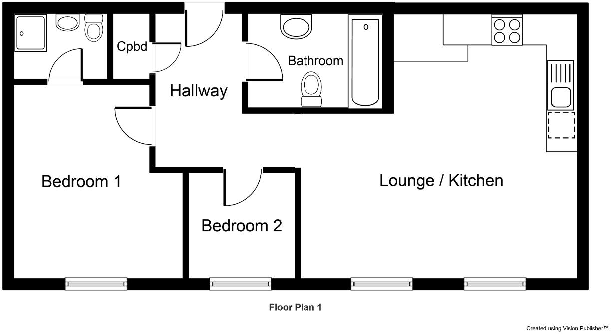 Albion Mill, Wedneshough Green, Hollingworth, Cheshire, SK14 8LS floorplan