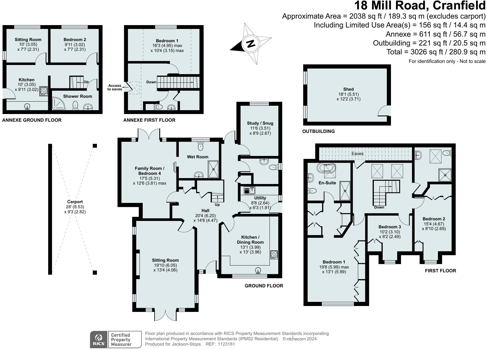 Mill Road, Cranfield, Bedfordshire, MK43 floorplan