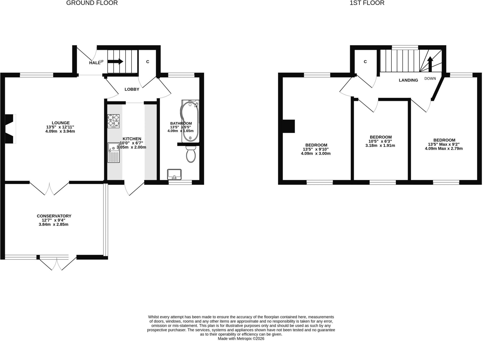 Mile Cross Lane, Norwich floorplan