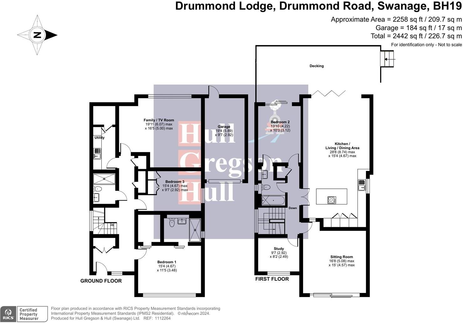 Drummond Road, Swanage floorplan