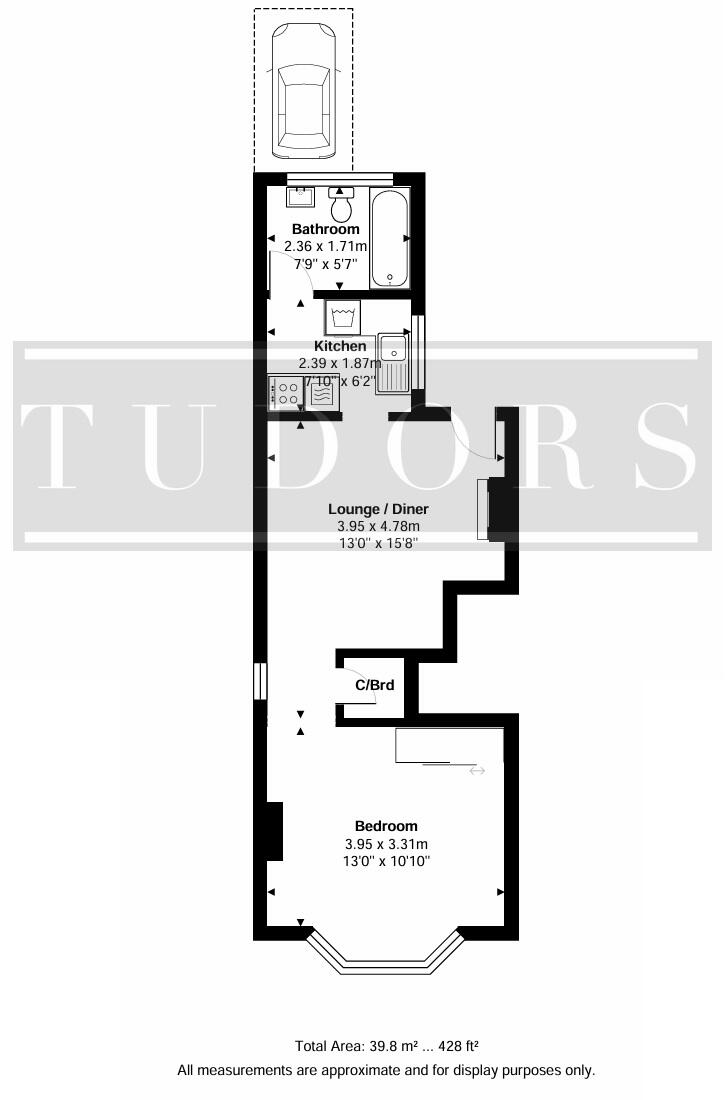 Hurst Road, West Molesey, KT8 floorplan
