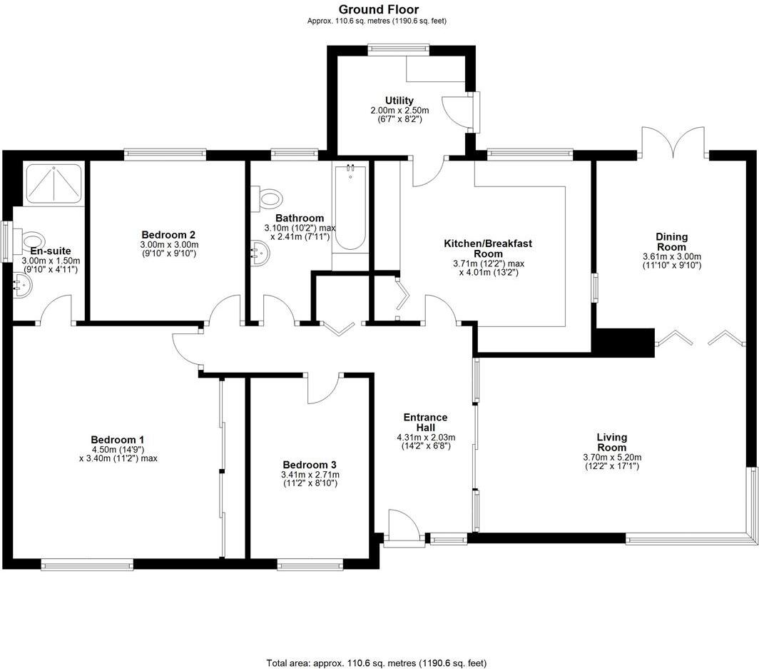 Well Mead Lane, Longden, Shrewsbury floorplan