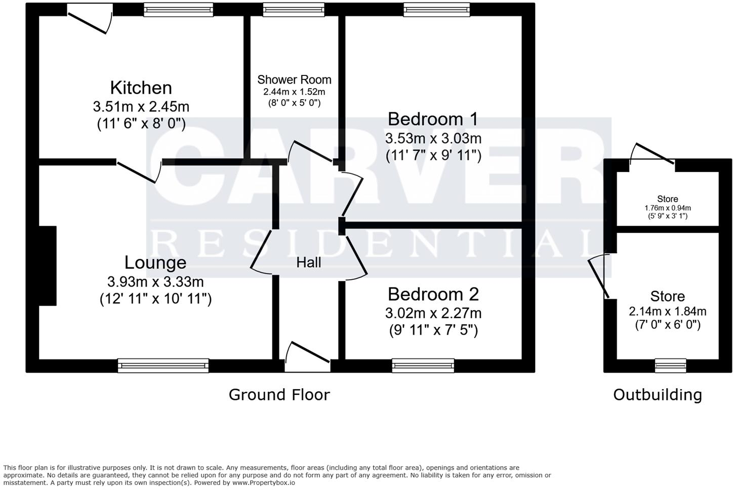 Alban Coore Place, Scruton, Northallerton floorplan