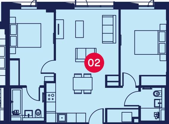 Mount Yard, Meadowside, M4 floorplan