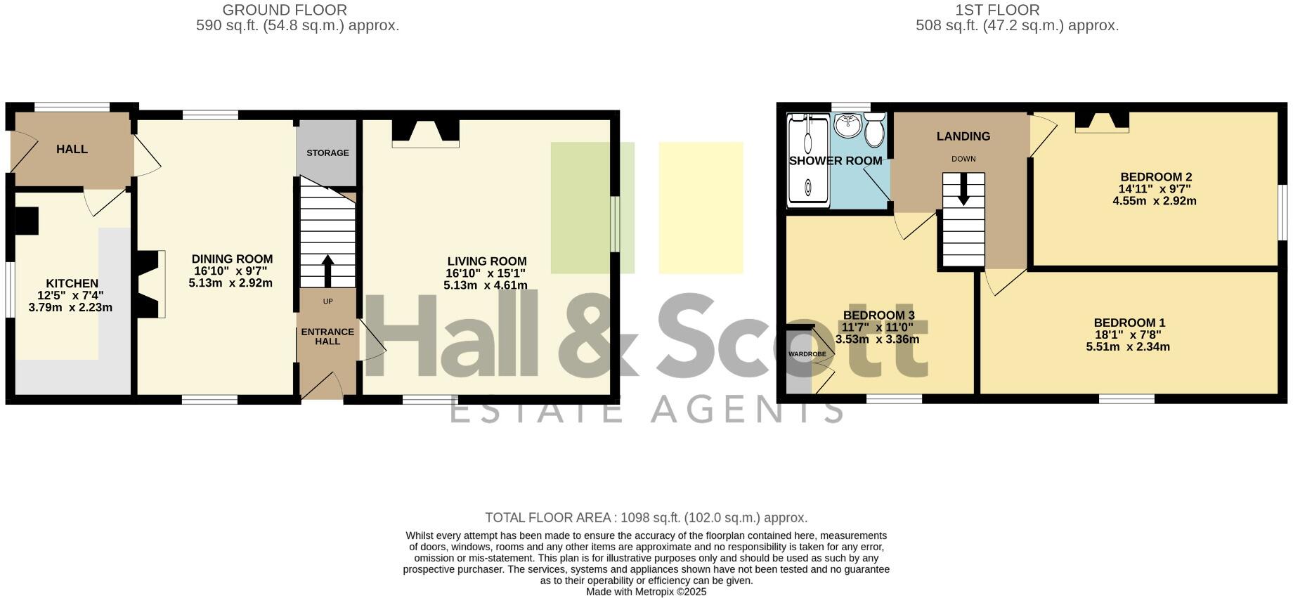 Nags Head Road, Gittisham floorplan