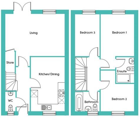 Elgar Way, Lower Broadheath, WR2 floorplan