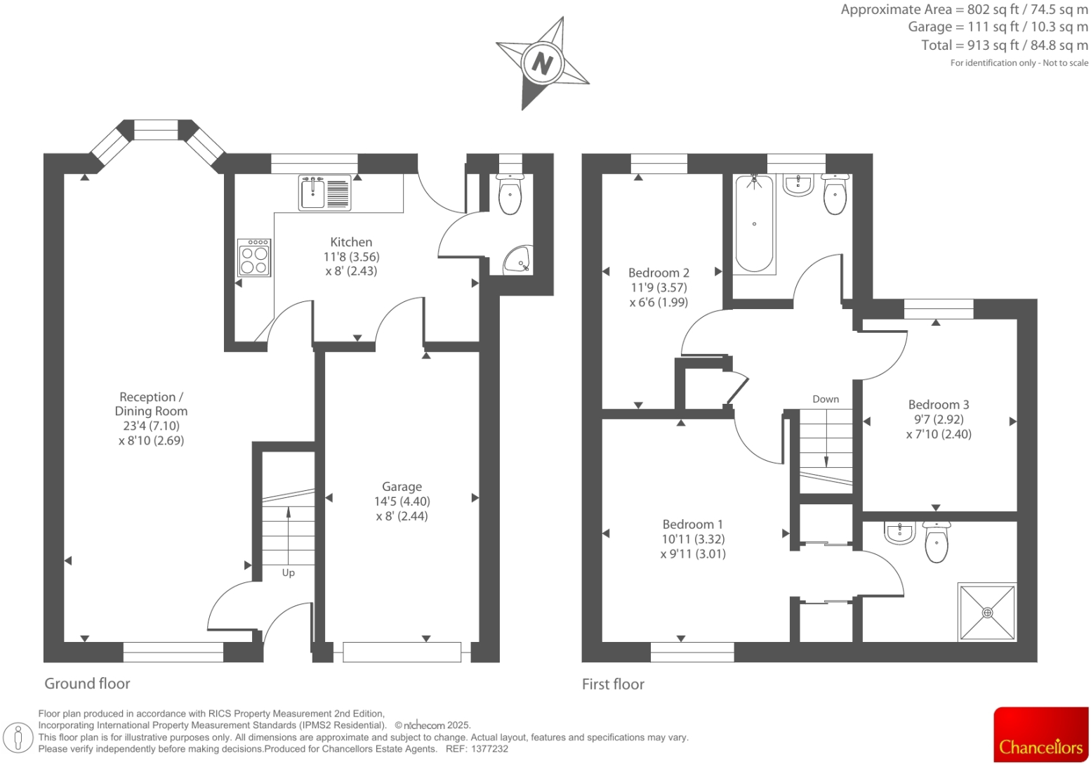 Church Lane, Old Marston, Oxford floorplan