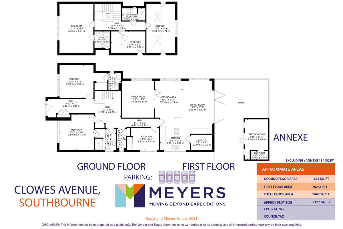Clowes Avenue, Bournemouth, BH6 4 floorplan