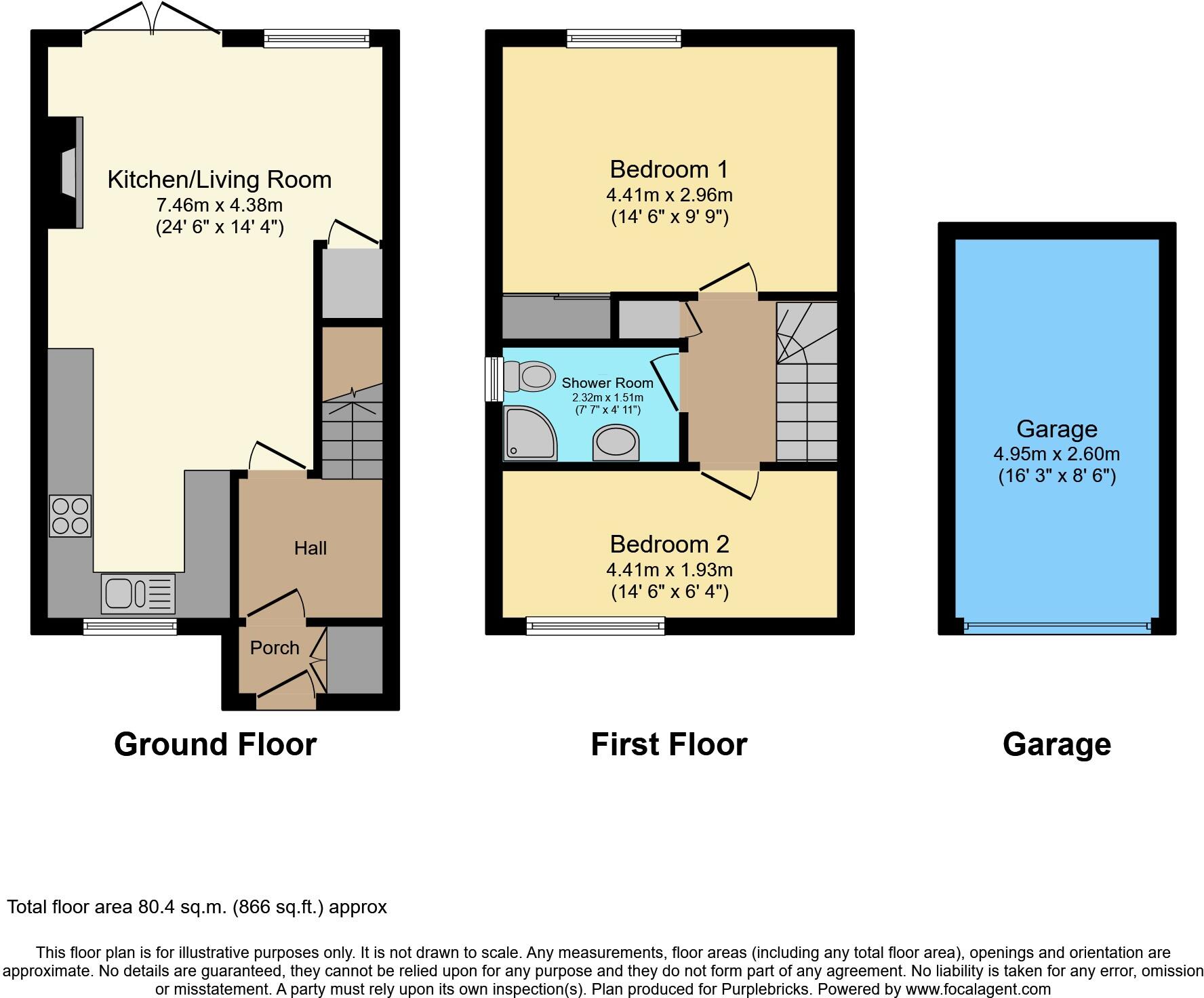 Moorside, Bradford, BD9 floorplan