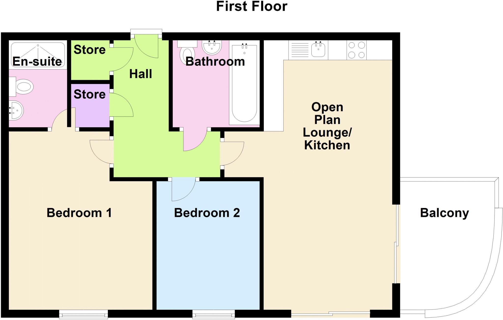 Sheen Gardens, Heald Point, Manchester floorplan