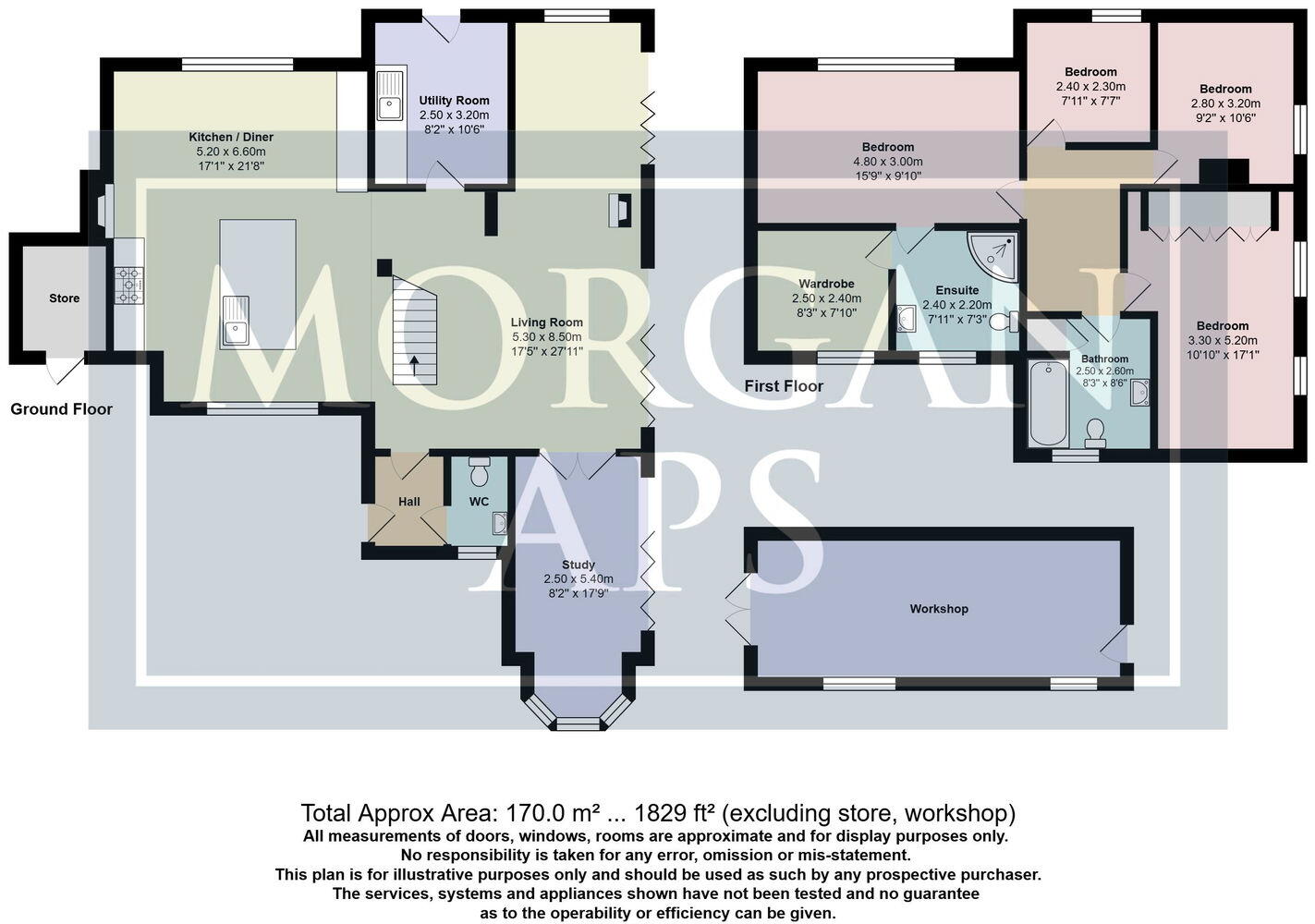 Between Cradley & Suckley, Nr. Malvern floorplan