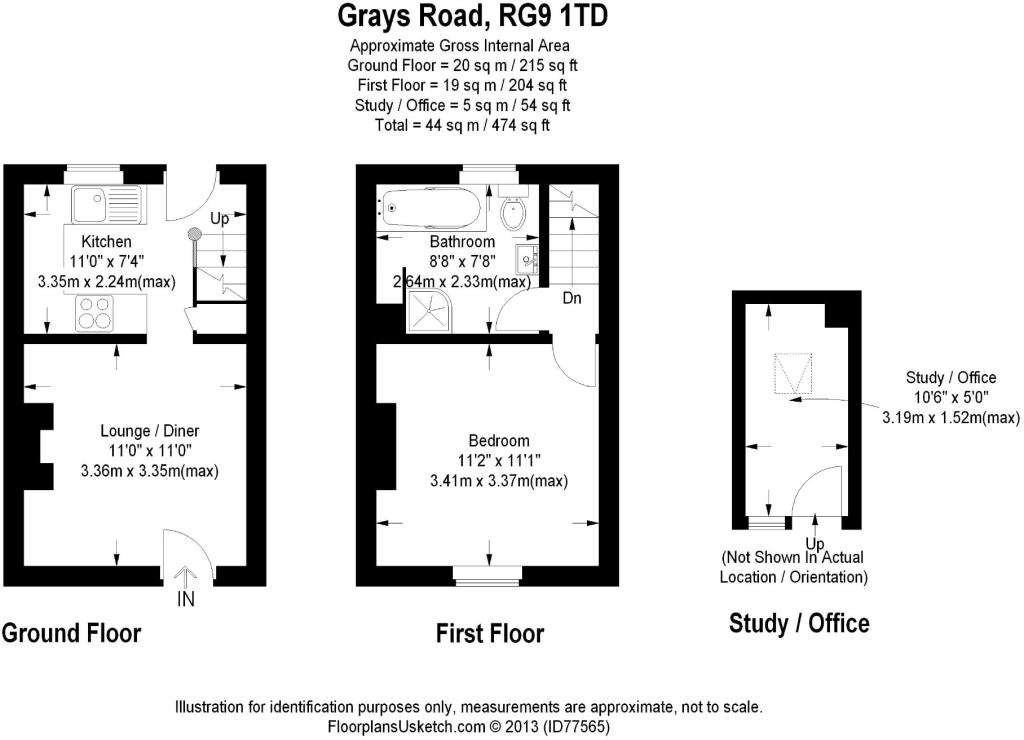 GREYS ROAD, Henley-On-Thames, RG9 floorplan