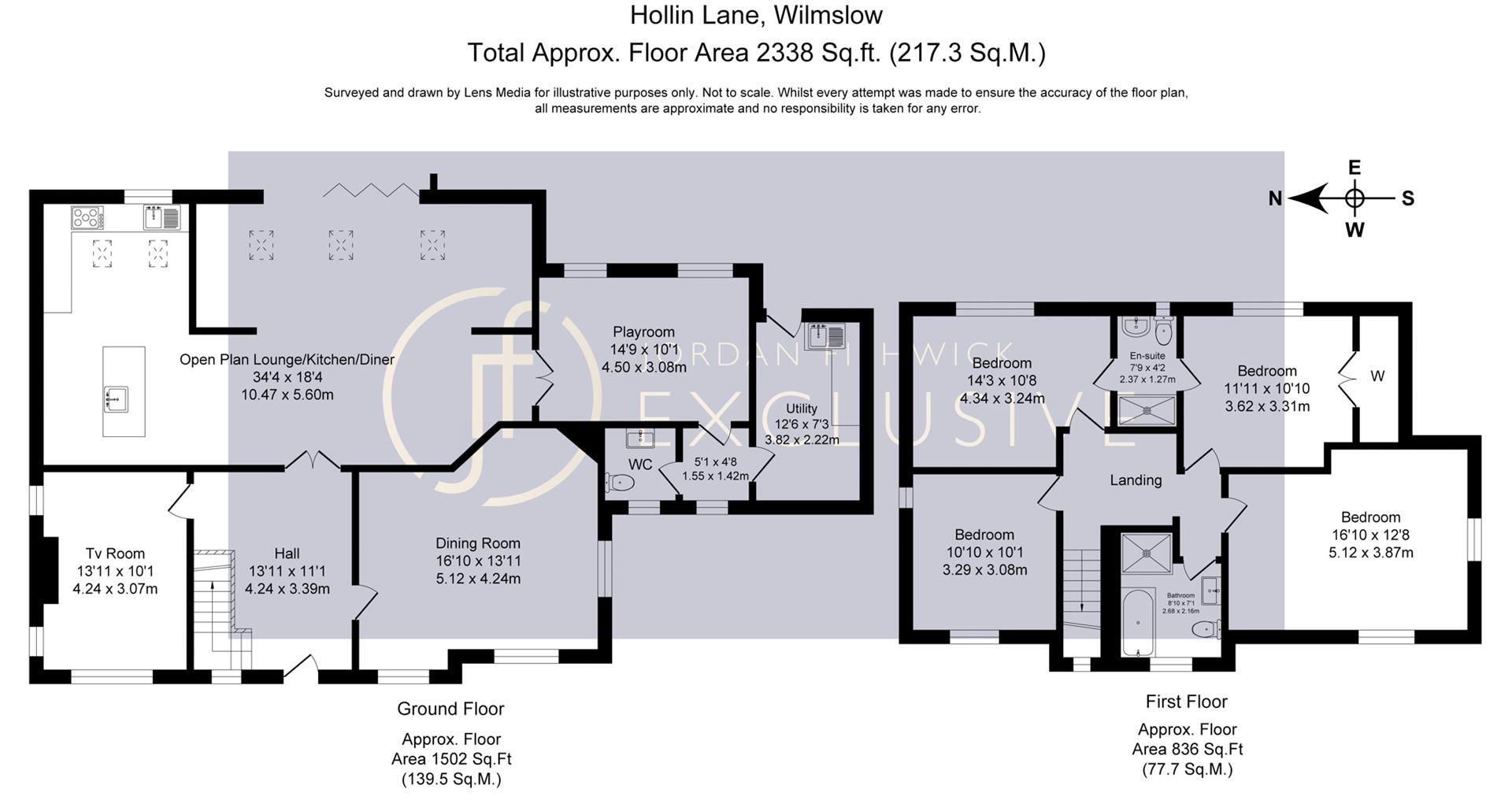 Hollin Lane, Styal, Wilmslow floorplan