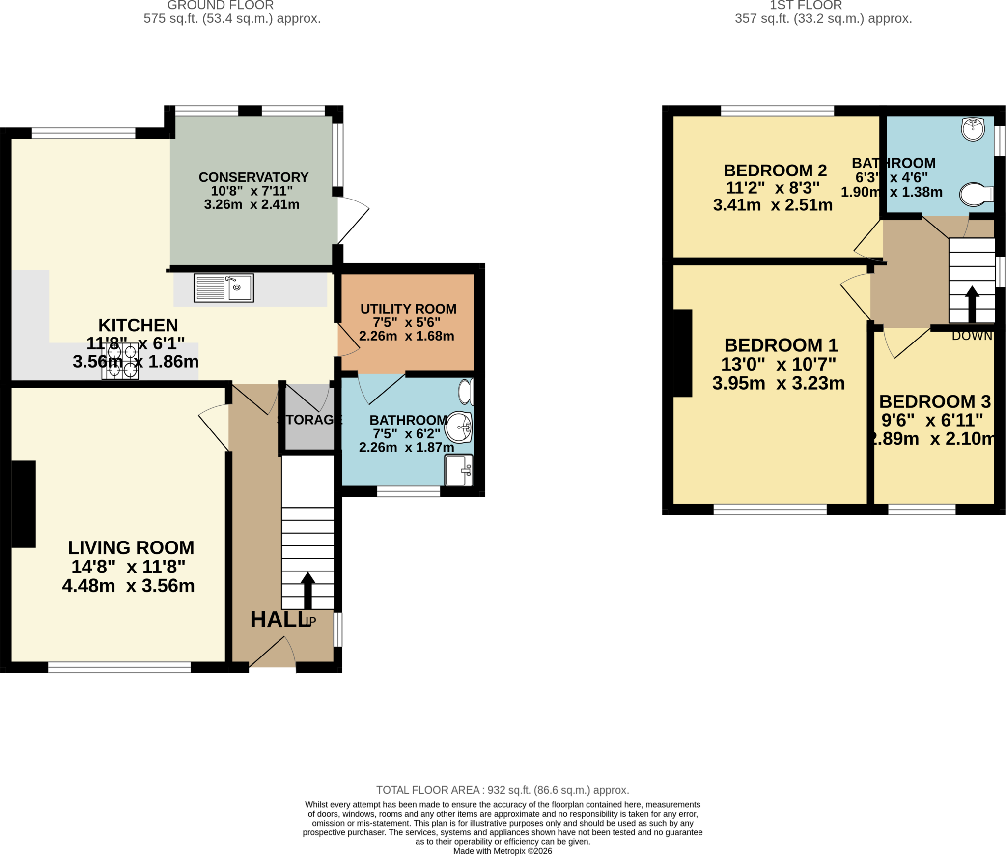 Park Avenue, Latchford floorplan
