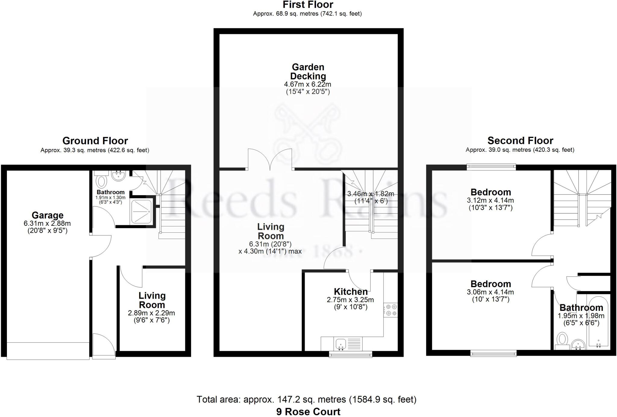 Clough End Road, Haslingden, Rossendale, Lancashire, BB4 floorplan