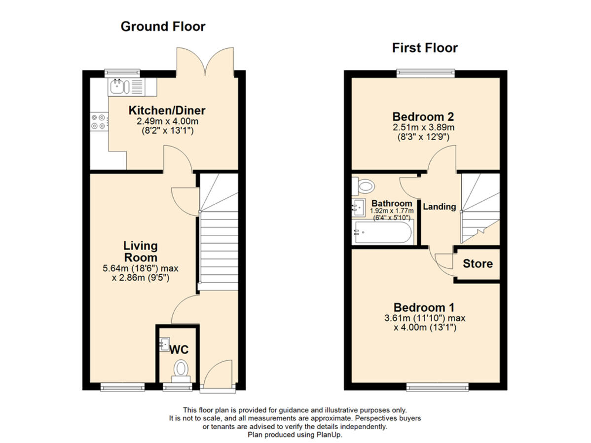 Slater Way, Ilkeston, Derbyshire, DE7 floorplan