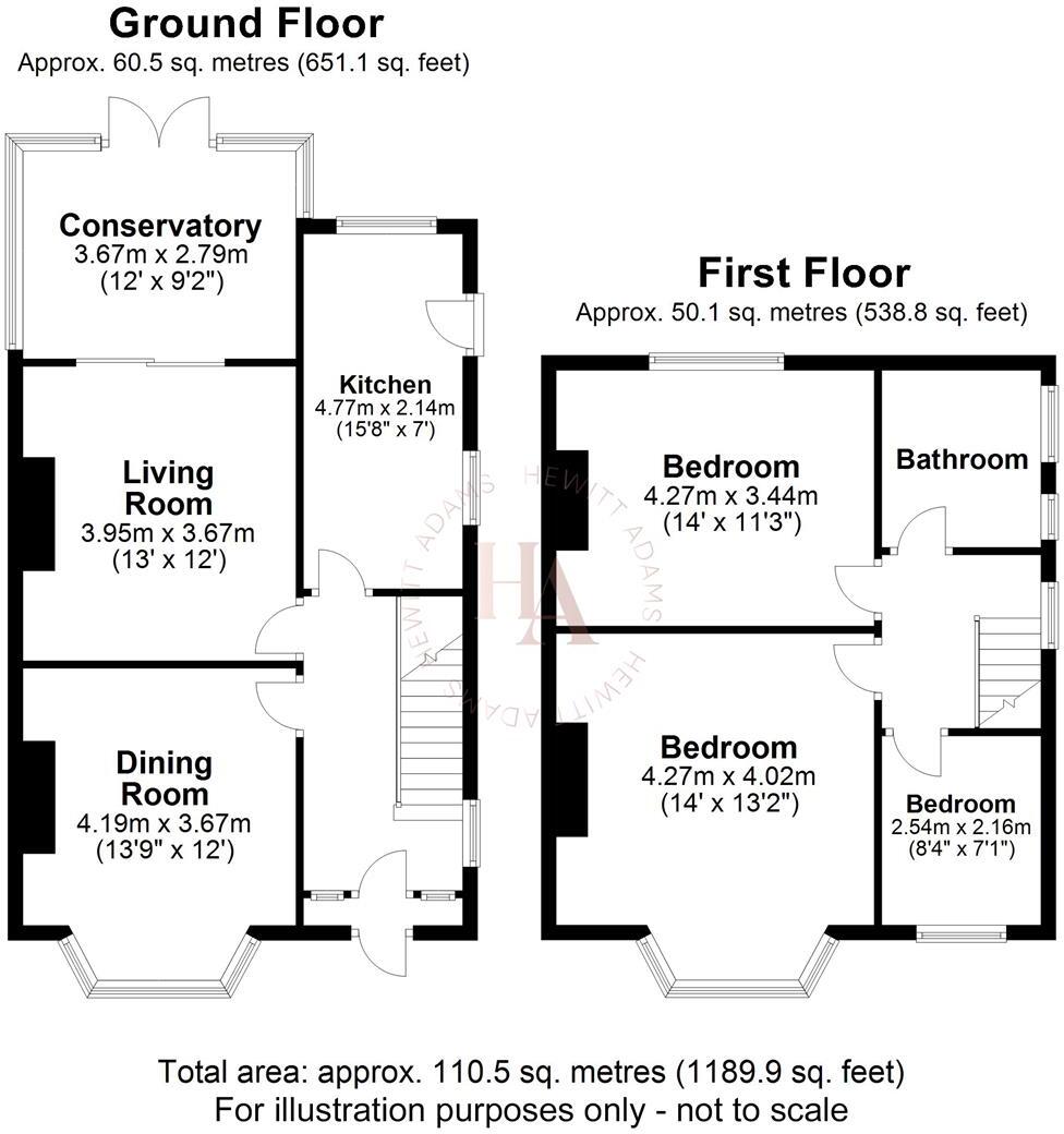 3, Cornelius Drive, Thingwall, Wirral floorplan