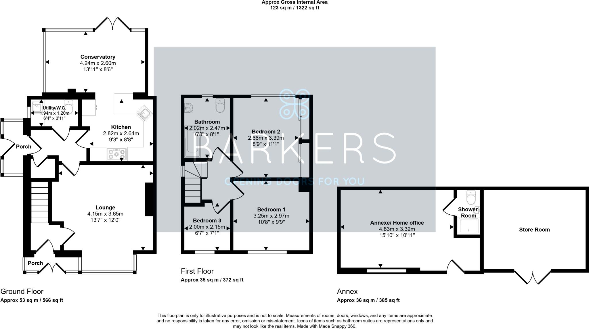 Moorlands Road, Birkenshaw floorplan