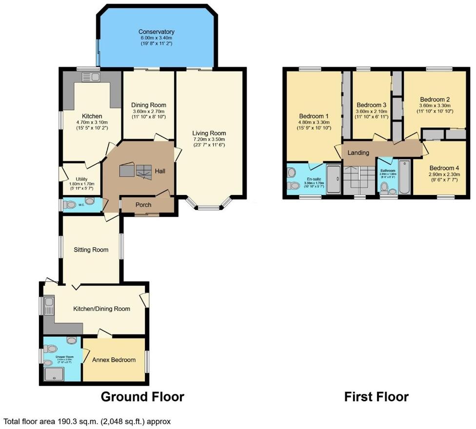 New College Close, Walsall floorplan