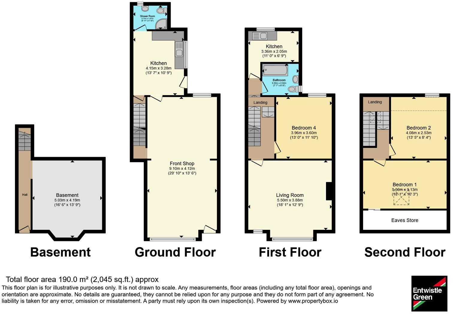 Lytham Road, Blackpool, Lancashire, FY1 floorplan