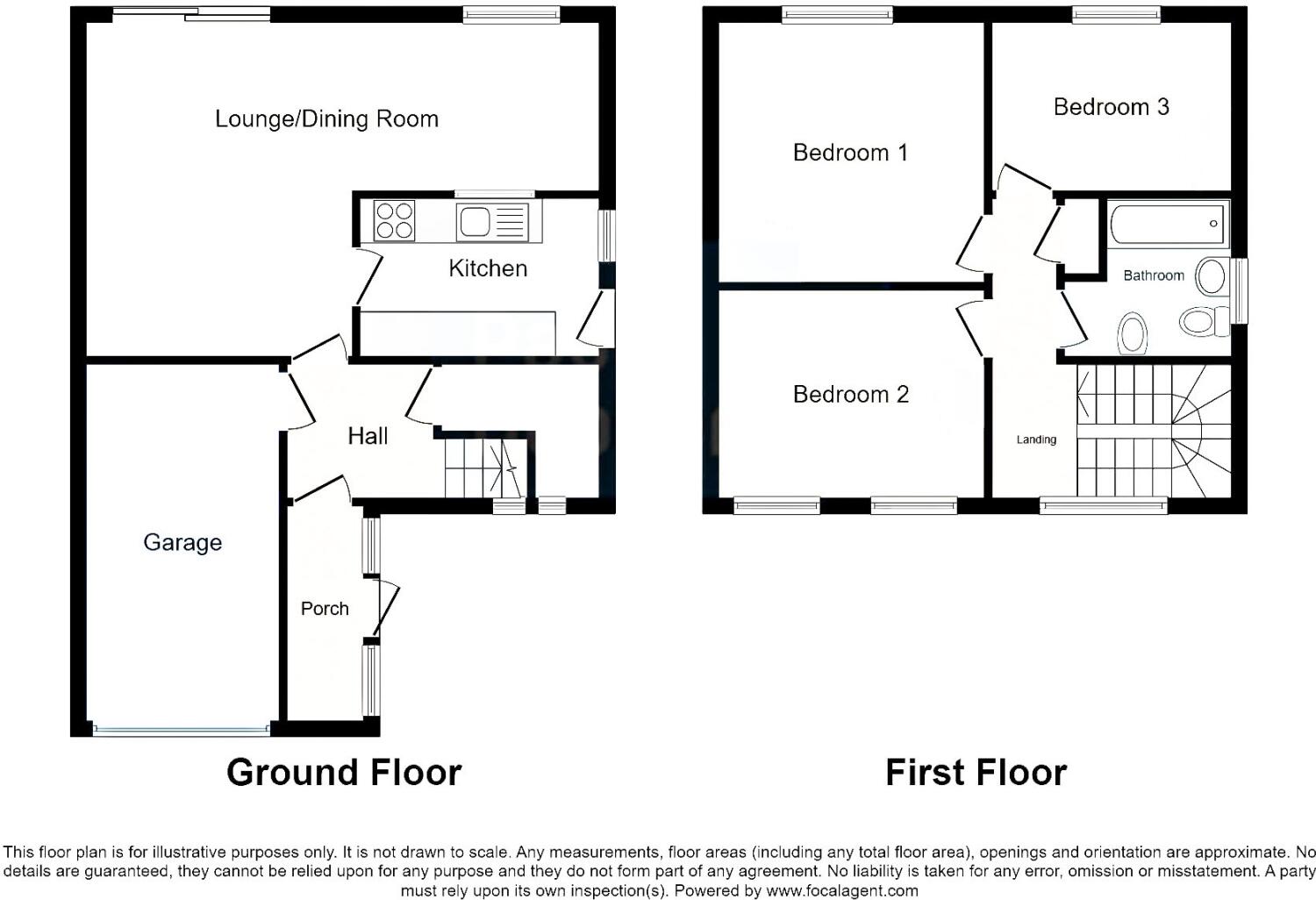 Villiers Avenue, Bilston, WV14 6AU floorplan