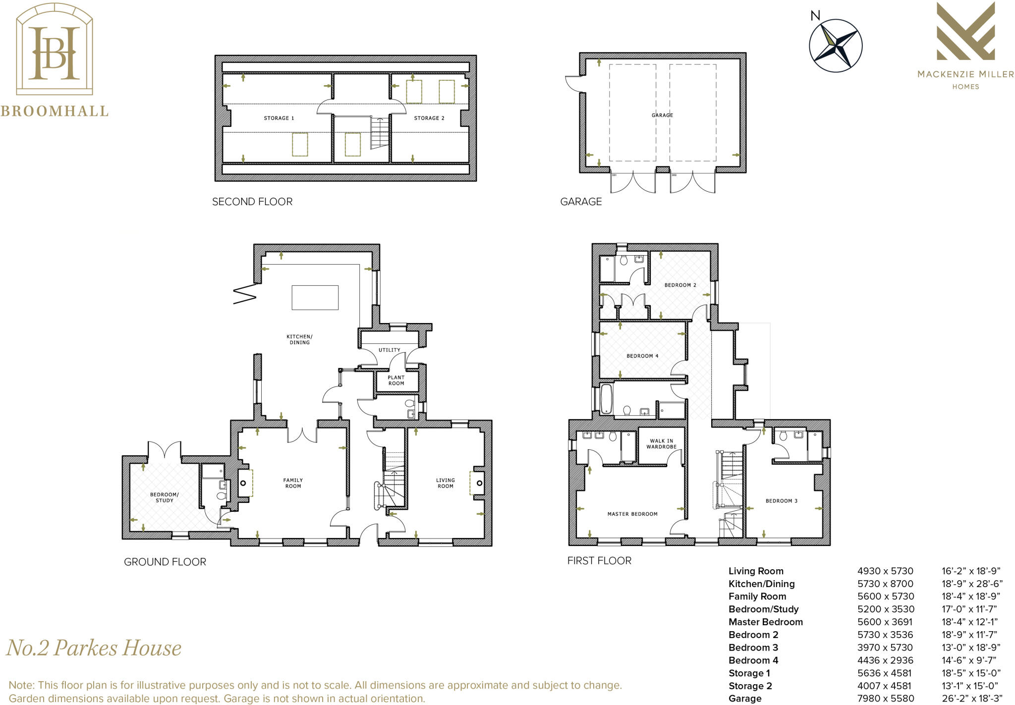 Leighterton, Nr Tetbury, Gloucestershire, GL8 floorplan