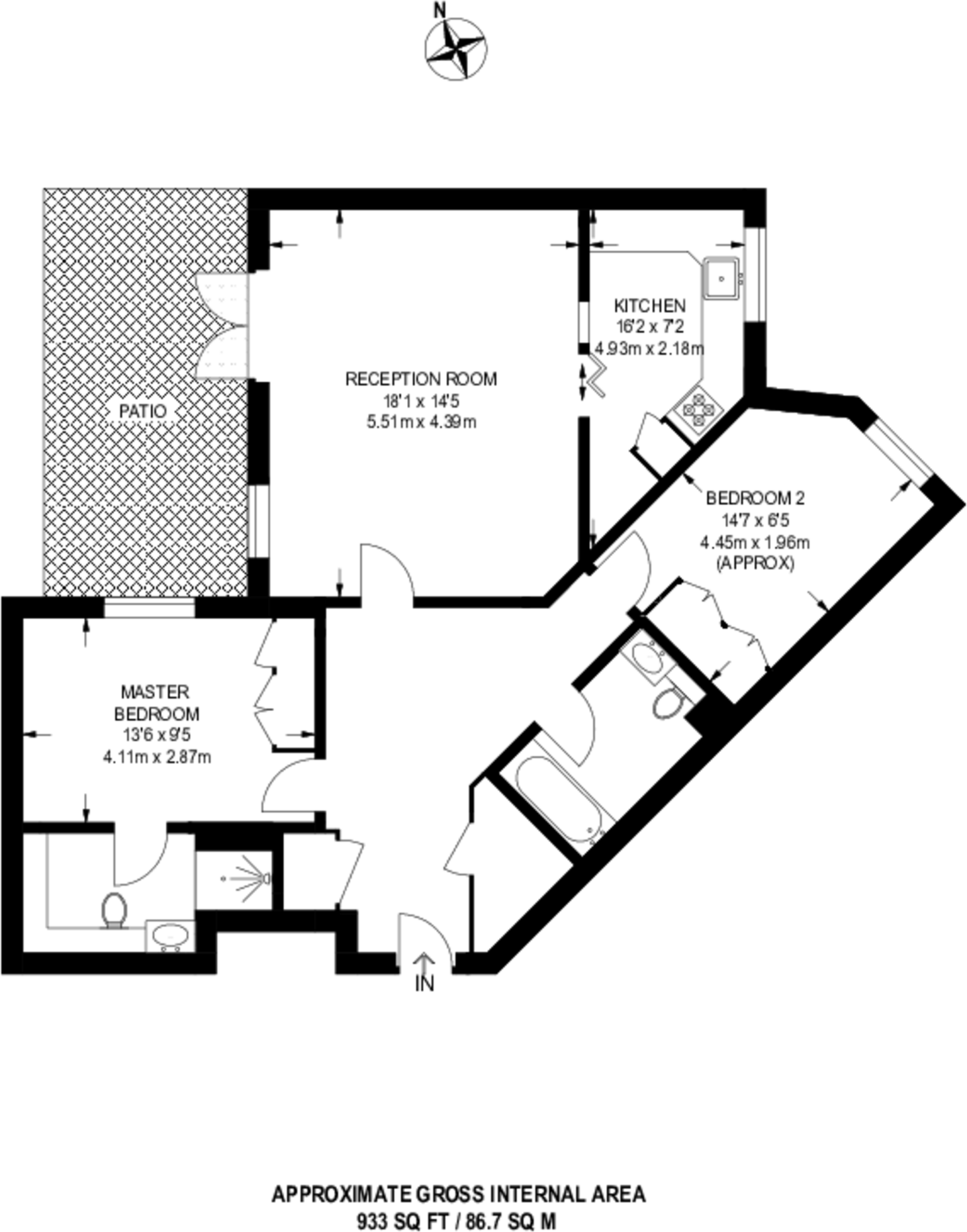 Arthur Road, Wimbledon Park, London, SW19 floorplan